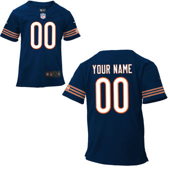 Nike Chicago Bears Preschool Customized Team Color Game Jersey