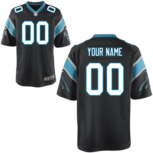 Nike Carolina Panthers Youth Customized Game Team Color Jersey