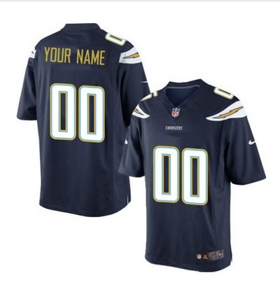 Youth Nike San Diego Chargers Customized Limited Navy Blue Team Color NFL Jersey