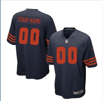 Youth Nike Chicago Bears Customized Elite Blue 1940s Throwback Alternate NFL Jersey