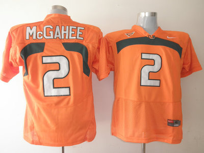 Hurricanes #2 Willis McGahee Orange Stitched NCAA Jerseys Hurricanes #2 Willis McGahee Orange Stitched NCAA Jerseys