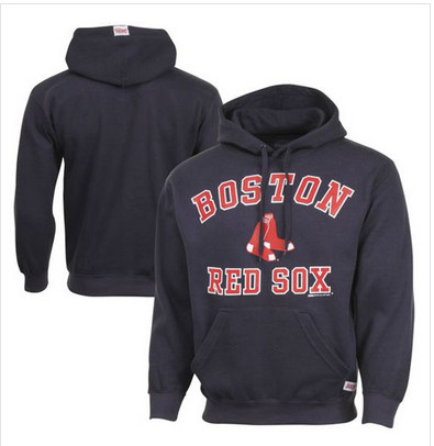 Boston Red Sox Fastball Fleece Pullover Navy Blue MLB Hoodie