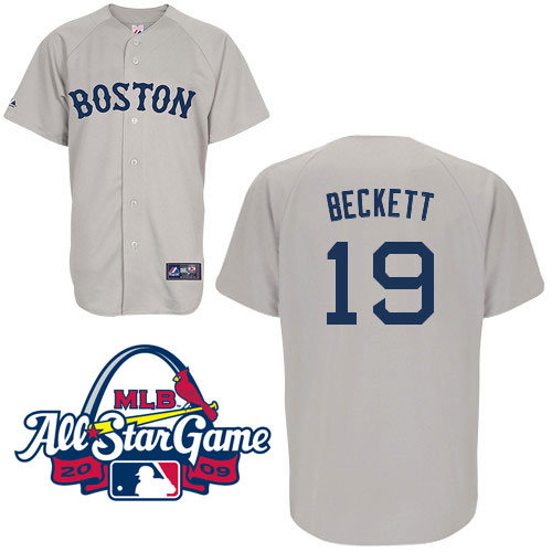 Boston Red Sox 19 grey Josh Beckett Boston Red Sox 19 grey Josh Beckett