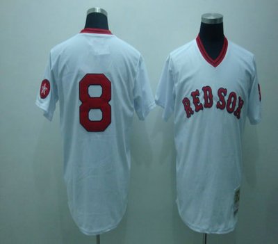 MLB Jerseys Boston Red Sox 8# YASTRZEMSKI white MLB Jerseys Boston Red Sox 8# YASTRZEMSKI white