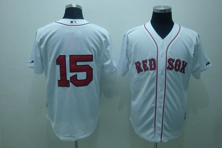 MLB Jerseys Boston Red Sox #15 Pedroia white(cool base) MLB Jerseys Boston Red Sox #15 Pedroia white(cool base)