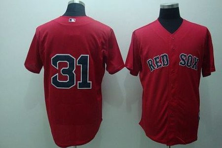 MLB Jerseys Boston Red Sox #31 lester red(cool base)