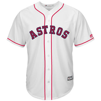 Houston Astros Majestic Fashion Stars & Stripes Cool Base Jersey - White