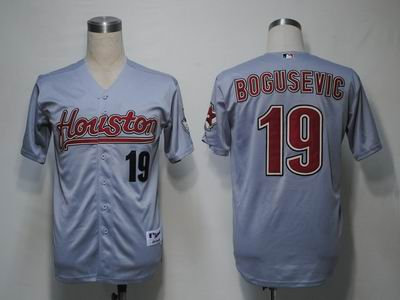 MLB Jerseys Houston Astros 19 Bogusevic Grey