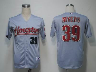 MLB Jerseys Houston Astros 39 Myers Grey