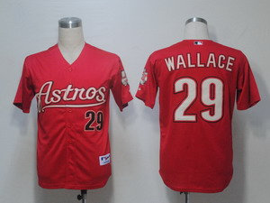 Houston Astros 29 Wallace Red