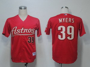 Houston Astros 39 Myers Red