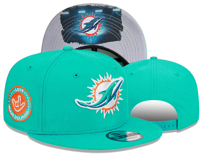 Miami Dolphins Stitched Snapback Hats 0119