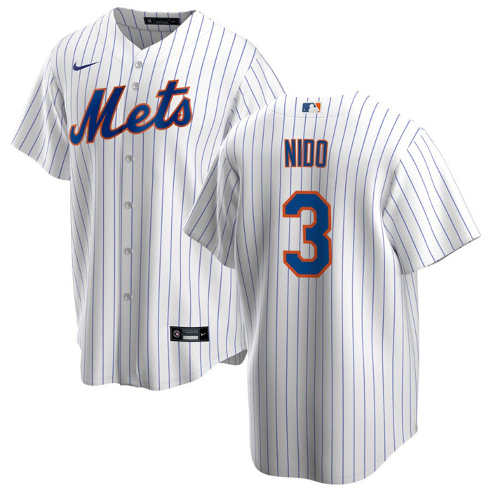 en's New York Mets #3 Tomás Nido White Cool Base Stitched Jersey en's New York Mets #3 Tomás Nido White Cool Base Stitched Jersey
