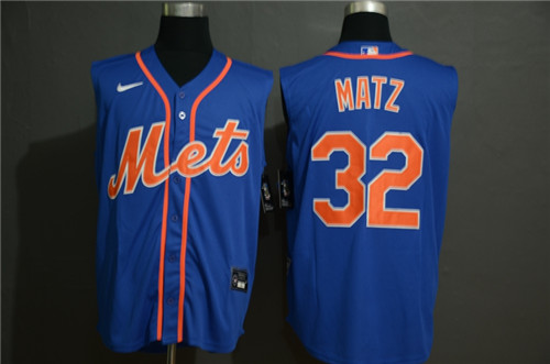 Mets 32 Steven Matz Royal Nike Cool Base Sleeveless Jersey Mets 32 Steven Matz Royal Nike Cool Base Sleeveless Jersey