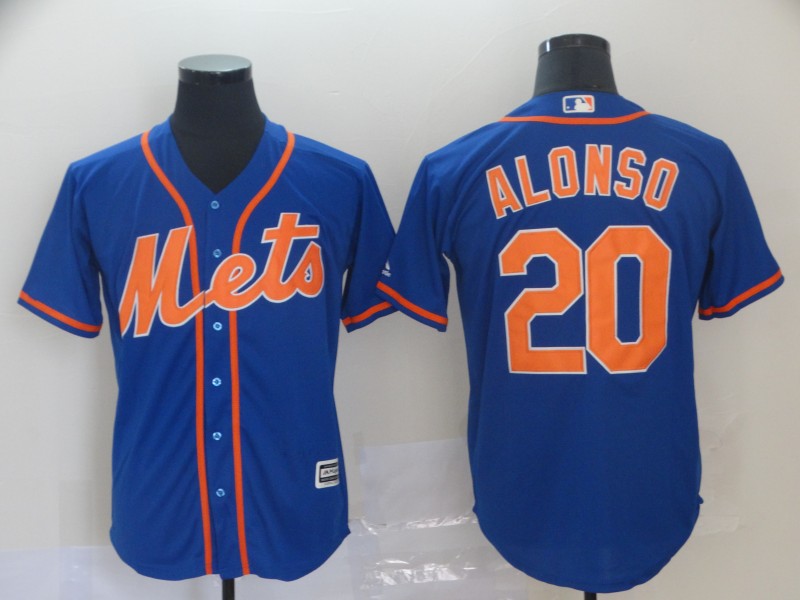 Mets 20 Pete Alonso Royal Cool Base Jersey Mets 20 Pete Alonso Royal Cool Base Jersey