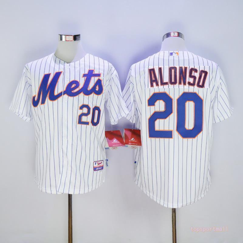 Mets 20 Pete Alonso White Flexbase Jersey Mets 20 Pete Alonso White Flexbase Jersey