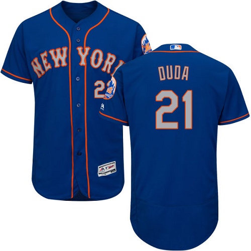 Mets #21 Lucas Duda Blue(Grey NO.) Flexbase Authentic Collection Stitched MLB Jersey Mets #21 Lucas Duda Blue(Grey NO.) Flexbase Authentic Collection Stitched MLB Jersey