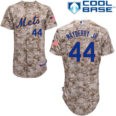 New York Mets #44 Mayberry jr Authentic Personalized Alternate Camo Jersey New York Mets #44 Mayberry jr Authentic Personalized Alternate Camo Jersey