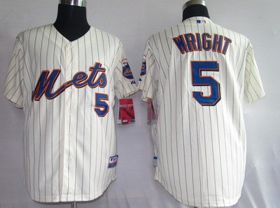 MLB Jerseys New York Mets 5 David Wright Cream MLB Jerseys New York Mets 5 David Wright Cream