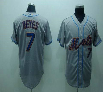 mlb new york mets #7 jose reyes grey(cool base)I mlb new york mets #7 jose reyes grey(cool base)I