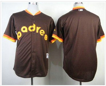 San Diego Padres Blank Coffee 1984 Turn Back The Clock Baseball Jersey