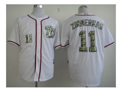 mlb jerseys washington nationals #11 zimmerman white(number camo) mlb jerseys washington nationals #11 zimmerman white(number camo)