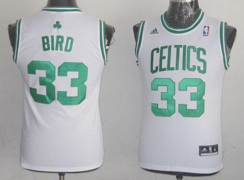 Celtics #33 Larry Bird White Throwback Stitched Youth NBA Jersey Celtics #33 Larry Bird White Throwback Stitched Youth NBA Jersey