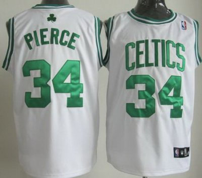 Kids Boston Celtics 34 Paul Pierce White NBA Youth Jerseys