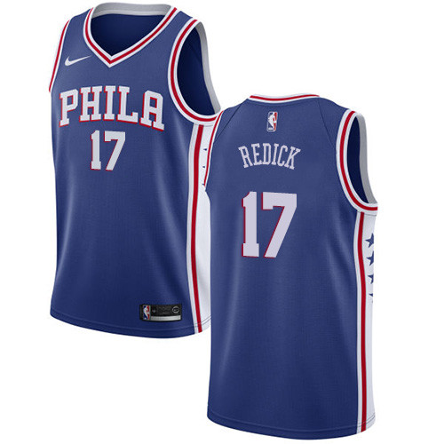 76ers #17 JJ Redick Blue Youth Basketball Swingman Icon Edition Jersey 76ers #17 JJ Redick Blue Youth Basketball Swingman Icon Edition Jersey