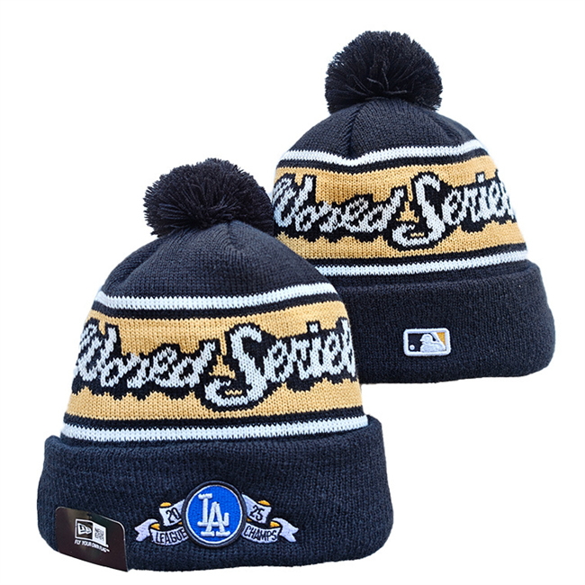 Los Angeles Dodgers 2025 World Series Knit Hats 006