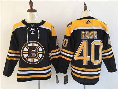Adidas Bruins #40 Tuukka Rask Black Home Authentic Stitched NHL Jersey