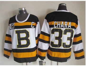 Boston Bruins #33 Chara 75 anniversary Stitched Black NHL Jersey Boston Bruins #33 Chara 75 anniversary Stitched Black NHL Jersey