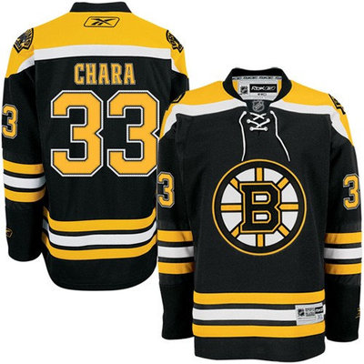 NHL Boston Bruins #33 Black Jersey