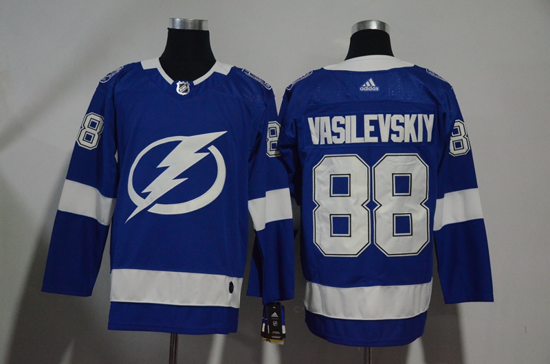 Lightning #88 Andrei Vasilevskiy Blue Adidas Jersey