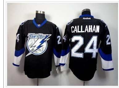 Tampa Bay Lightning #24 Ryan Callahan Black Stitched NHL Jersey