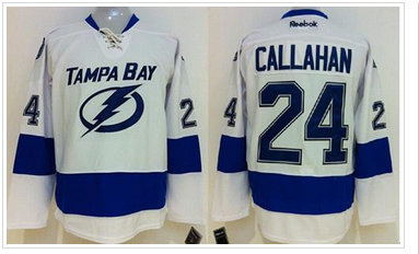 Youth NHL Tampa Bay Lightning #24 Ryan Callahan Royal White Jersey