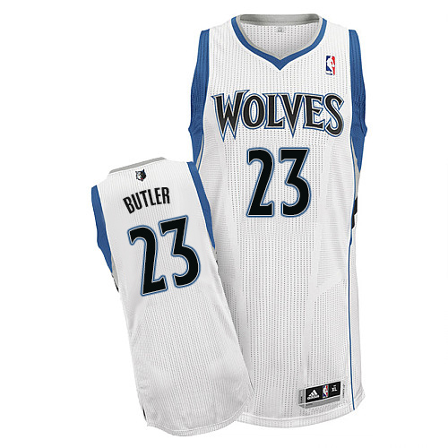 Timberwolves #23 Jimmy Butler White Home Stitched NBA Jersey