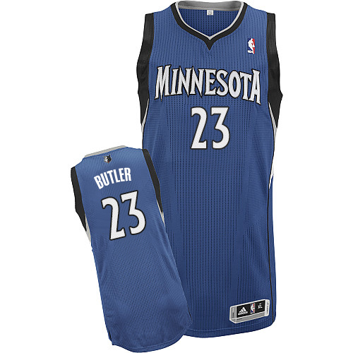 Timberwolves #23 Jimmy Butler Blue Road Stitched NBA Jersey