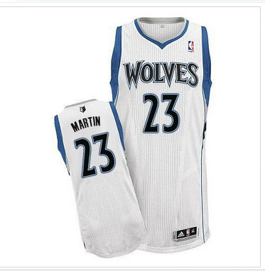 Revolution 30 Minnesota Timberwolves #23 Kevin Martin White Stitched NBA Jersey