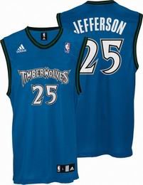 Al Jefferson Minnesota Timberwolves #25 Blue Jersey Al Jefferson Minnesota Timberwolves #25 Blue Jersey