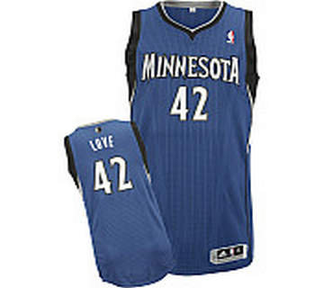 Minnesota Timberwolves 42 Keivn Love Revolution 30 Authentic Road Jersey