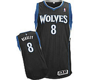 Minnesota Timberwolves 8# Michael Beasley Revolution 30 Authentic black Jersey