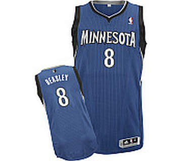 Minnesota Timberwolves 8# Michael Beasley Revolution 30 Authentic blue Jersey