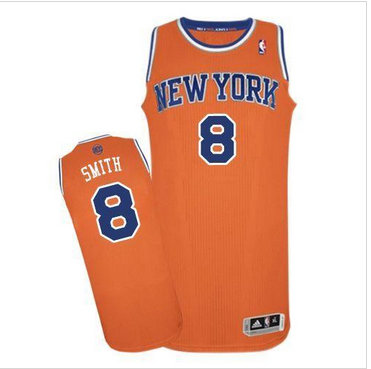 New York Knicks #8 J.R. Smith Revolution 30 Orange NBA Jersey New York Knicks #8 J.R. Smith Revolution 30 Orange NBA Jersey