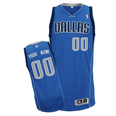 Customized Dallas Mavericks Jersey Revolution 30 Blue Road Basketball Jersey