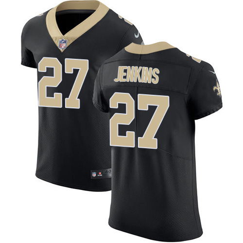Nike Saints #27 Malcolm Jenkins Black Team Color Men's Stitched NFL Vapor Untouchable Elite Jersey Nike Saints #27 Malcolm Jenkins Black Team Color Men's Stitched NFL Vapor Untouchable Elite Jersey