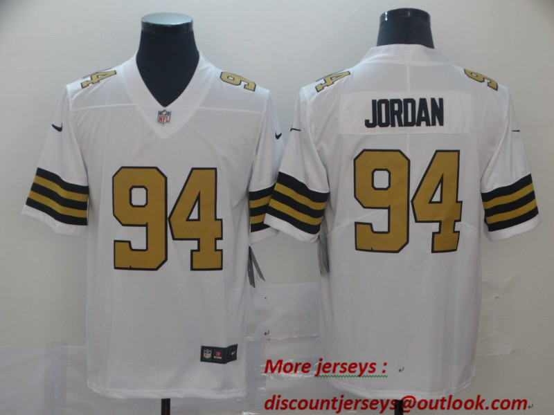 Nike Saints 94 Cameron Jordan White Color Rush Limited Jersey Nike Saints 94 Cameron Jordan White Color Rush Limited Jersey