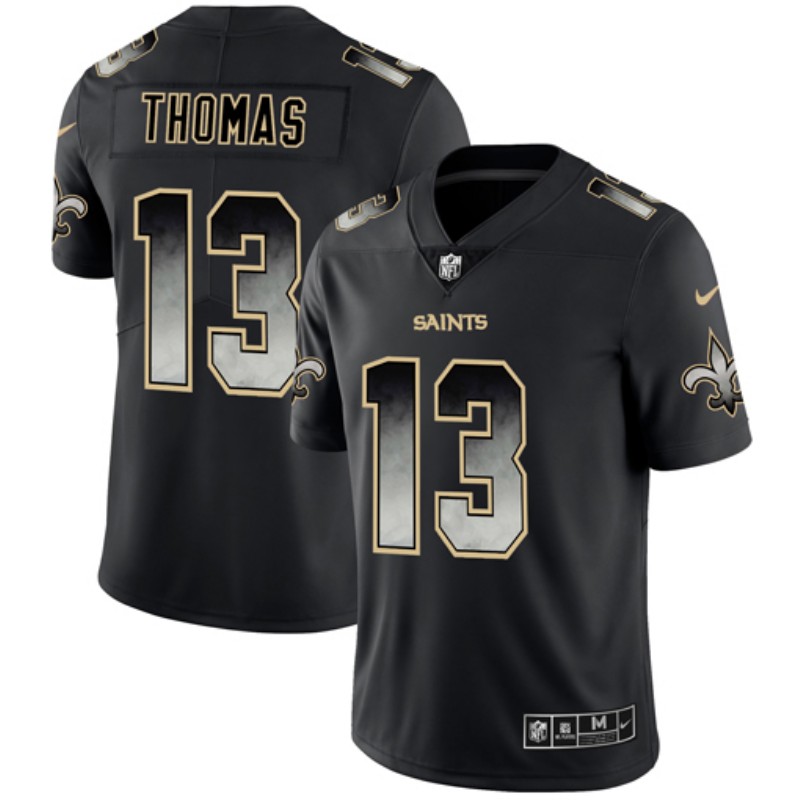 Nike Saints 13 Michael Thomas Black Arch Smoke Vapor Untouchable Limited Jersey Nike Saints 13 Michael Thomas Black Arch Smoke Vapor Untouchable Limited Jersey