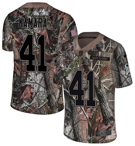Nike Saints #41 Alvin Kamara Camo Men's Stitched NFL Limited Rush Realtree Jersey Nike Saints #41 Alvin Kamara Camo Men's Stitched NFL Limited Rush Realtree Jersey