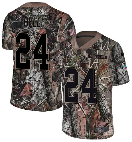 Nike Saints #24 Vonn Bell Camo Men's Stitched NFL Limited Rush Realtree Jersey Nike Saints #24 Vonn Bell Camo Men's Stitched NFL Limited Rush Realtree Jersey